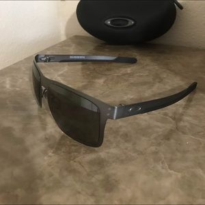Oakley Holbrook “Gun Metal Frame” Sunglasses